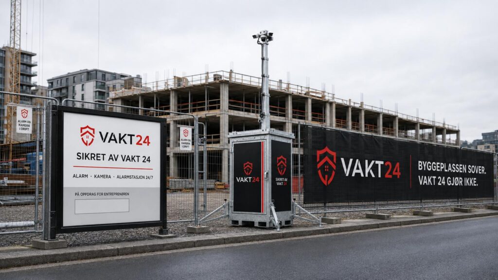 Byggeplas Områdesikring og 360 Kameratårn